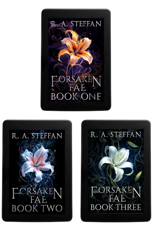 Forsaken Fae Books 1-3 ebook covers