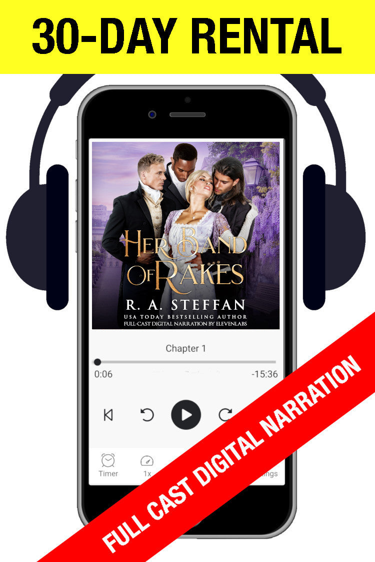 Her Band of Rakes (30-DAY AUDIOBOOK RENTAL, LGBT)