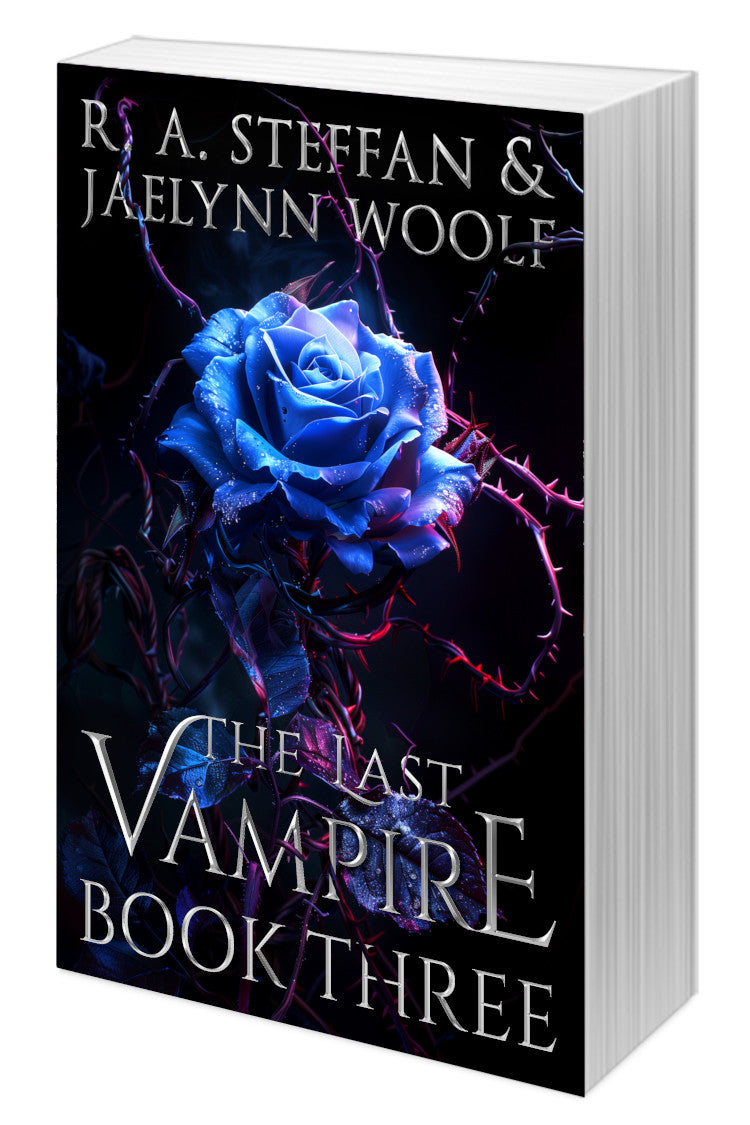 The Last Vampire Book Three cover, steamy vampire romance paperback