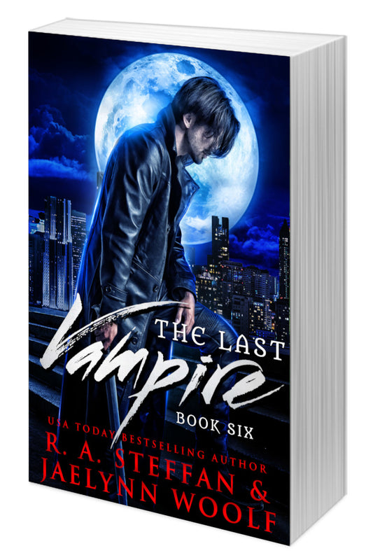 The Last Vampire Book Six cover, steamy vampire romance paperback