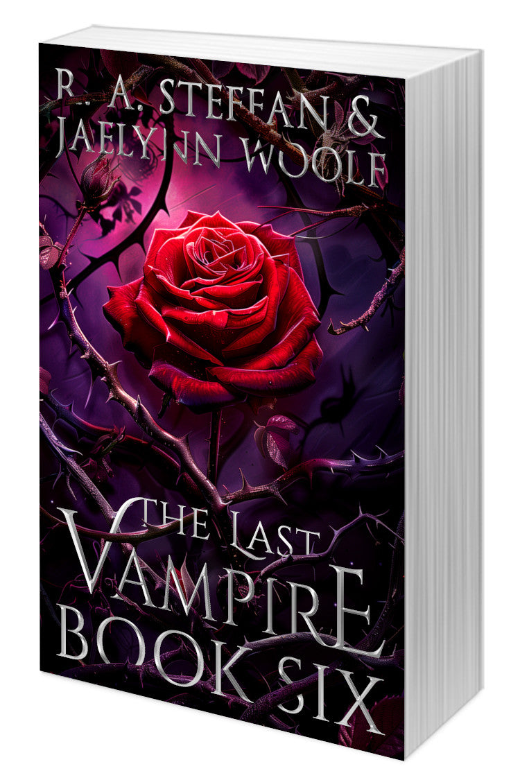 The Last Vampire Book Six cover, steamy vampire romance paperback