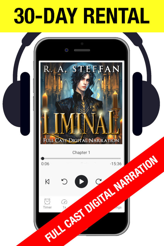 Liminal audiobook rental, LGBT fantasy romance