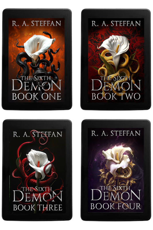 The Sixth Demon ebook series bundle covers
