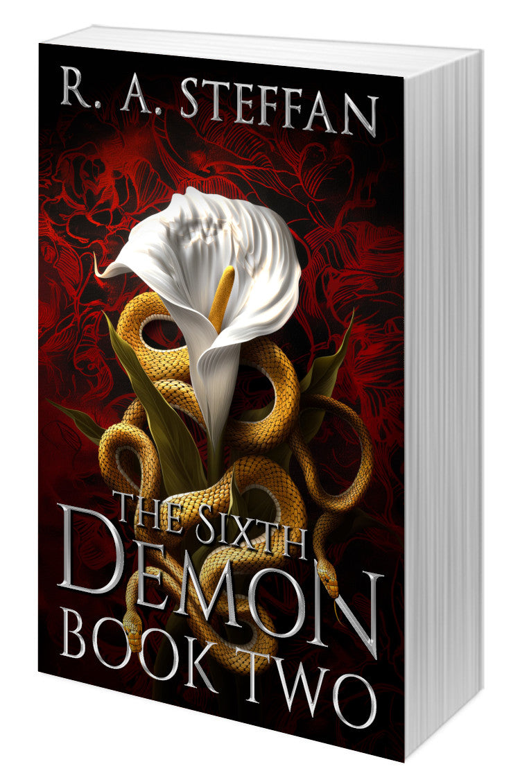 The Sixth Deon Book Two cover, paranormal romance paperback