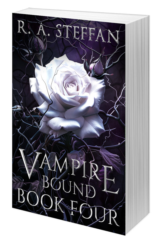 Vampire Bound Book Four cover, paranormal romance paperback